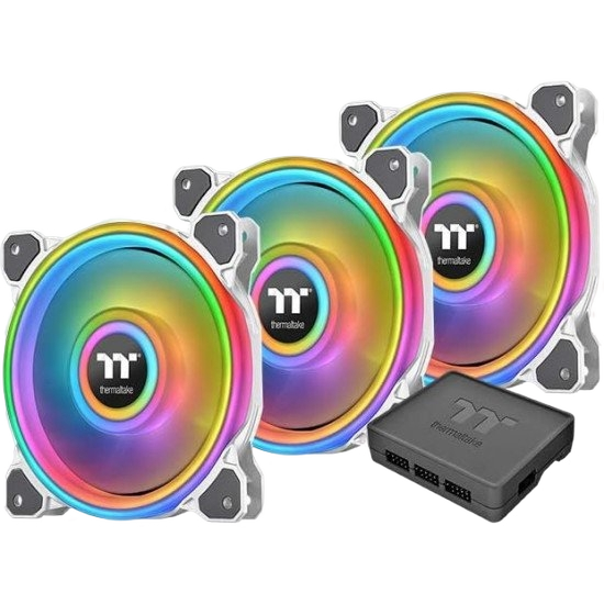  Thermaltake Riing Quad 14 RGB Computer case Fan 14 cm White
