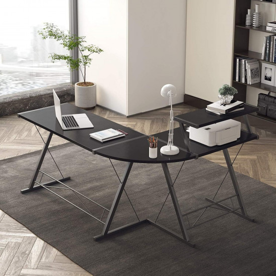 GAMEON 3 IN 1 L-SHAPED SLAYER II XL SERIES GAMING DESK