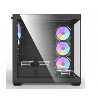 GameOne PHANTOM 7 Black PC Case – ATX Mid-Tower GameOne PHANTOM 7 Black PC Case – ATX Mid-Tower