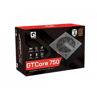 GameOne GTCore 750W PSU – 80 Plus Bronze Certified
