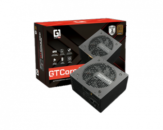 GAMEONE GTCore 650W PSU – 80+ Bronze, Flat Cables, Silent Fan