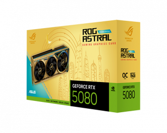 Asus ROG Astral GeForce RTX™ 5080 Dhahab CORE OC Edition
