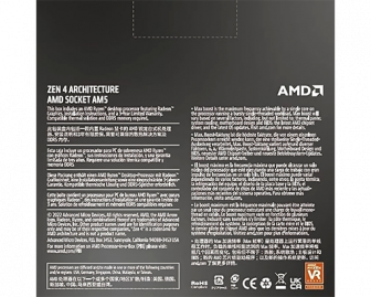 AMD Ryzen 7 7700X 8-Core 4.5 GHz Socket AM5 Desktop Processor AMD Ryzen 7 7700X 8-Core 4.5 GHz Socket AM5 Desktop Processor