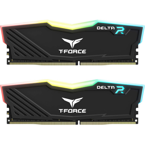 TEAMGROUP Team T-Force Delta RGB DDR4 Gaming Memory, 2 x 8 GB, 3600