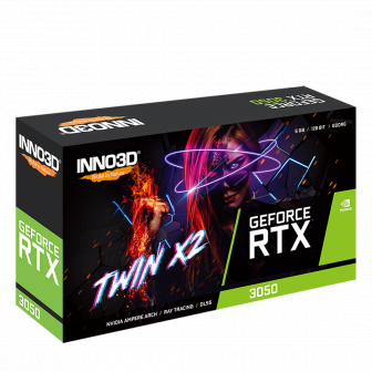 INNO3D GeForce RTX 3050 Twin X2 6GB V2