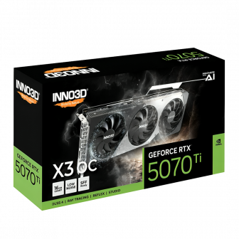 NVIDIA Inno3D GeForce RTX 5070 Ti X3 OC 16GB - Graphics Card