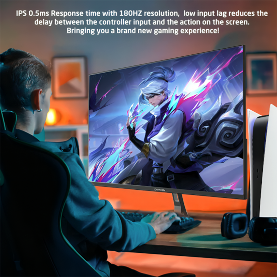 GAMEON GOESP27240IPS Esports Series 27" FHD, 240Hz, MPRT 0.5ms, HDMI 2.1, Fast IPS   (Supports PS5) - Black