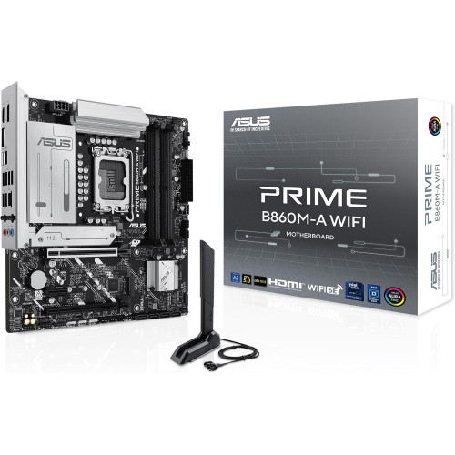 ASUS PRIME B860M-A WIFI | Intel Micro-ATX DDR5 Motherboard ASUS PRIME B860M-A WIFI | Intel Micro-ATX DDR5 Motherboard