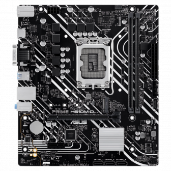 ASUS PRIME H610M-D DDR5 Gaming Motherboard ASUS PRIME H610M-D DDR5 Gaming Motherboard