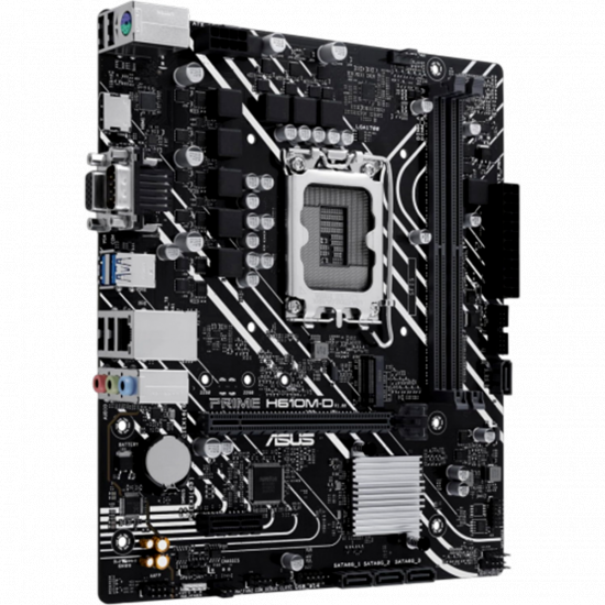 ASUS PRIME H610M-D DDR5 Gaming Motherboard ASUS PRIME H610M-D DDR5 Gaming Motherboard