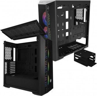 Cooler Master MB520 Mesh Midi Tower Black 