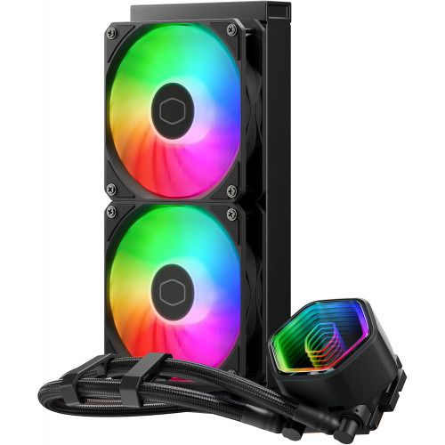 Cooler Master 240mm MasterLiquid 240 Core II ARGB Black Intel/AMD CPU Liquid Cooler