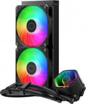 Cooler Master 240mm MasterLiquid 240 Core II ARGB Black Intel/AMD CPU Liquid Cooler