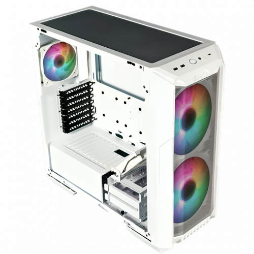  Cooler Master HAF 500 White PC Case