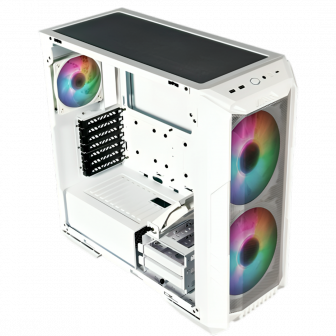  Cooler Master HAF 500 White PC Case