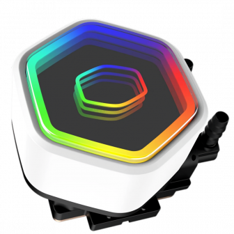  Cooler Master 360mm MasterLiquid 360 Core II ARGB White Intel/AMD CPU Liquid Cooler