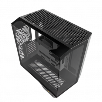 DarkFlash DY470 black– Panoramic Case with 4 ARGB Fans DarkFlash DY470 black– Panoramic Case with 4 ARGB Fans