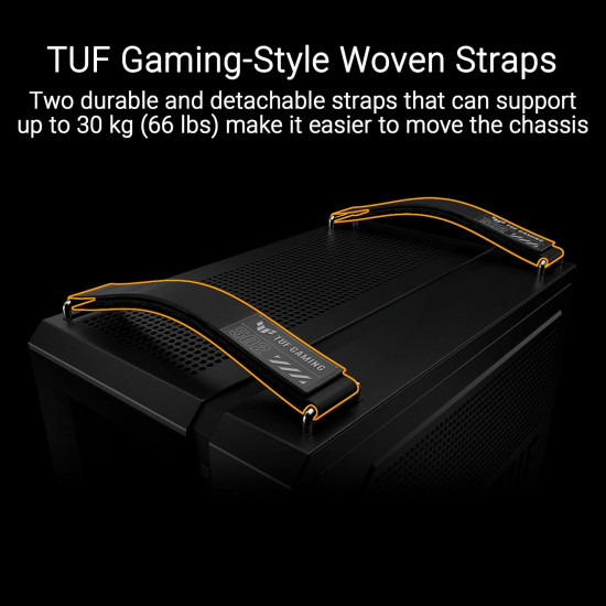ASUS TUF Gaming GT502 Horizon ARGB Black Mid Tower Gaming Case ASUS TUF Gaming GT502 Horizon ARGB Black Mid Tower Gaming Case