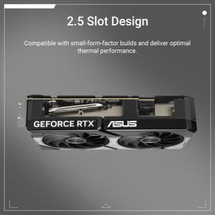  ASUS NVIDIA GeForce RTX 5060 DUAL OC 8GB GDDR7 Ray-Tracing Graphics Card