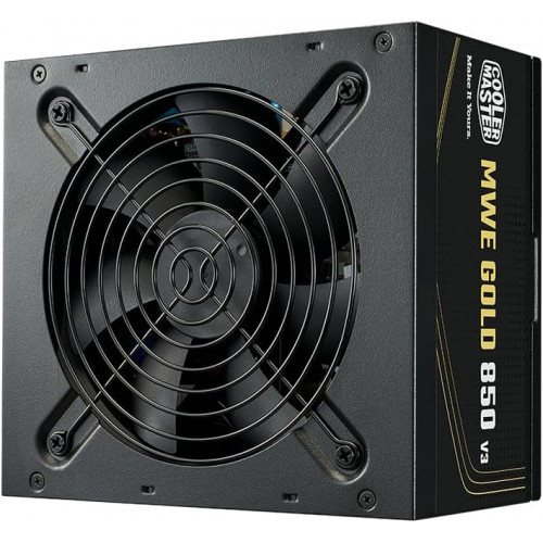  Cooler Master MWE Gold 850 V3 850 Watt ATX 3.1 Fully Wired 80+ Gold PSU / Power Supply