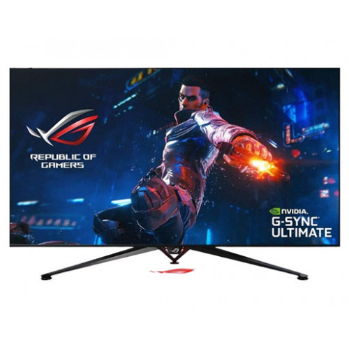 شاشة العاب عملاقة اسوس روج سويفت ASUS ROG STRIX | بدقة (3840 × 2160) 4K UHD | مقاس 65 انش | استجابة 4 مللي ثانية | معدل تحديث 144 هرتز | طراز PG65UQ