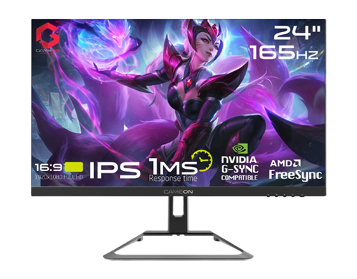 شاشة العاب جيم اون 24 بوصة GAMEON 165Hz  