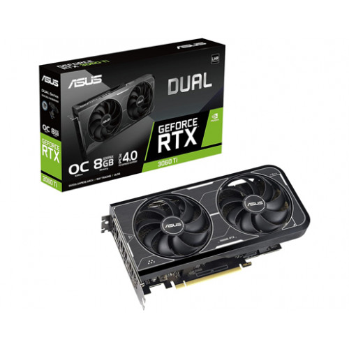 ASUS Dual GeForce RTX™ 3060 Ti OC Edition 8GB GDDR6 ASUS Dual GeForce RTX™ 3060 Ti OC Edition 8GB GDDR6