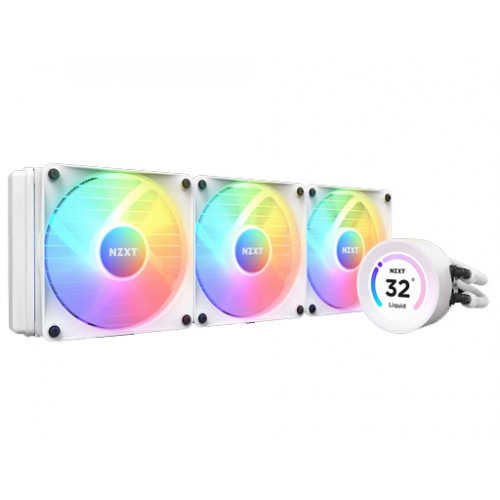 NZXT Kraken 360 Elite White RGB AIO CPU Water Cooler   360mm
