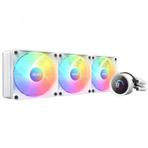 NZXT Kraken 360 White RGB AIO CPU Water Cooler  360mm