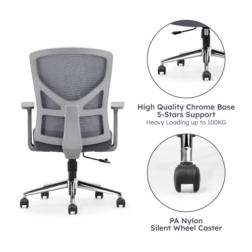 كرسي بمسند ظهر متوسط ​​O-57L