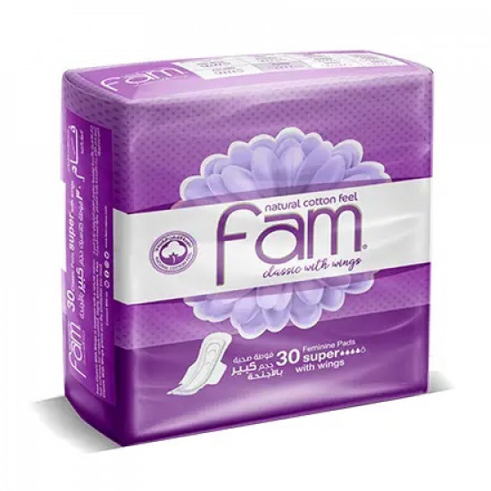 فام ماكسى اجنحة سوبرعرض 30 قطعة