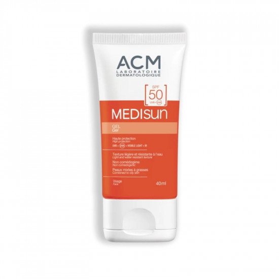 اي سي ام، ميدي صن، جل،SPF +50 واقي من الشمس - 40 مل