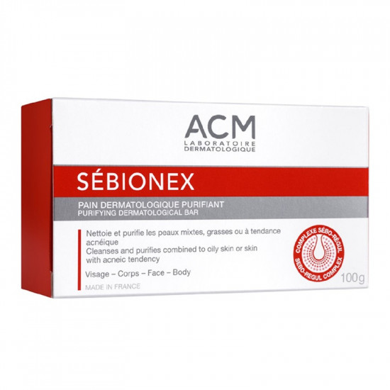 اي سي ام، سيبيونكس، قالب صابون منقي، للبشرة المختلطة والدهنية - 100 جم اي سي ام، سيبيونكس، قالب صابون منقي، للبشرة المختلطة والدهنية - 100 جم