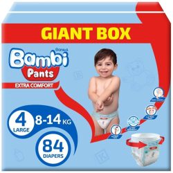 Bambi Pants No 4 Box Extra Comfort 8-14 Kg 84 Pcs