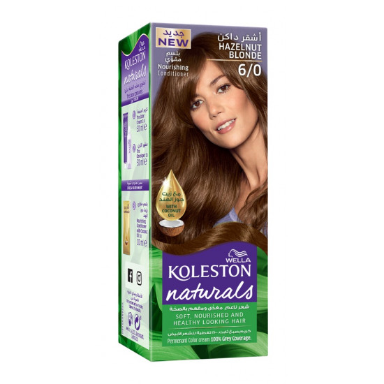 كوليستون ناتشورال صبغة شعر أشقر داكن 6/0