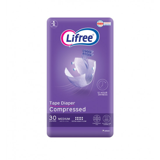 ليفري حفائظ لكبار السن وسط 30 قطعة