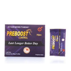 Preboost Control Wipes 6 wipes