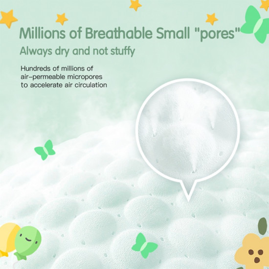 حفاضات ماكوكو كمفورت فيت - للحماية والراحة طوال اليوم مقاس (2) 30 حفاض