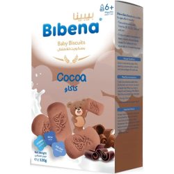 Bibena Baby Biscuits Cocoa 120g