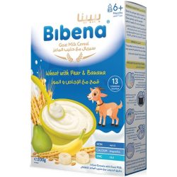 Bibena Goat Milk Cereals Wheat&amp;Banana 200G
