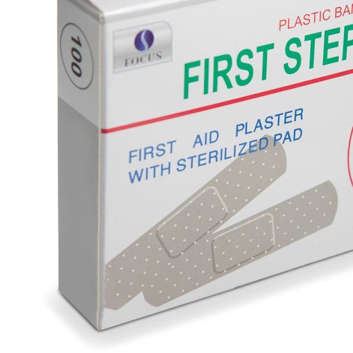 فرست ستيب بلاستر قطع عادى 100 قطعة فرست ستيب بلاستر قطع عادى 100 قطعة