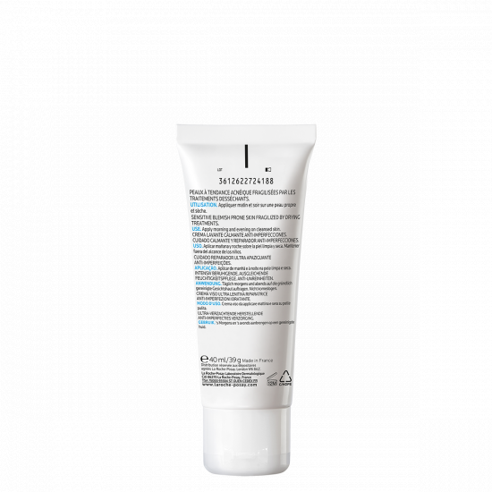 لاروش بوزيه ايفاكلار ايتش ايزوبيوم كريم مرطب للبشرة الدهنية والمعرضة لحب الشباب مع النياسيناميد 40 مل