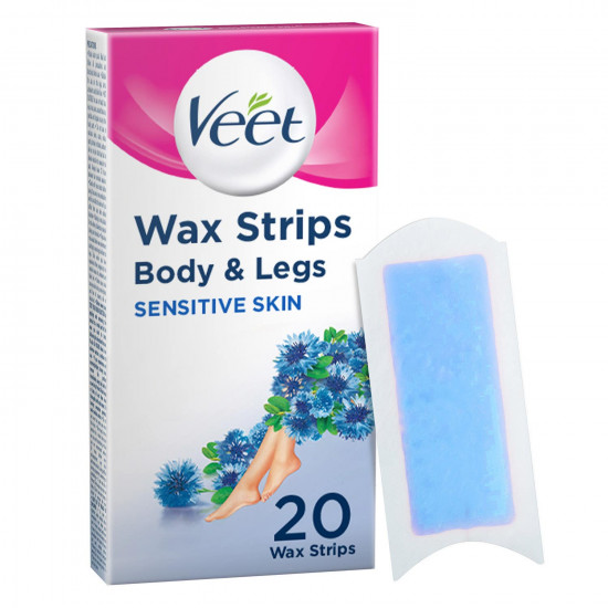 ڤيت شرائح شمعية للبشرة الحساسة 20 قطعة