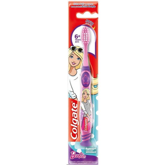 كولجيت فرشاة أسنان للأطفال باربى 6+ سنوات