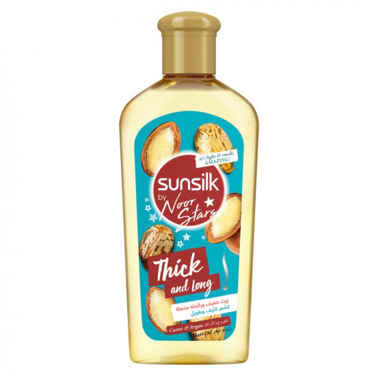 صنسيلك زيت نور ستارز كثيف و طويل 250مل