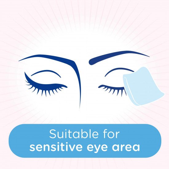 جونسون مناديل منظفة للبشرة الجافة أزرق 25 ق