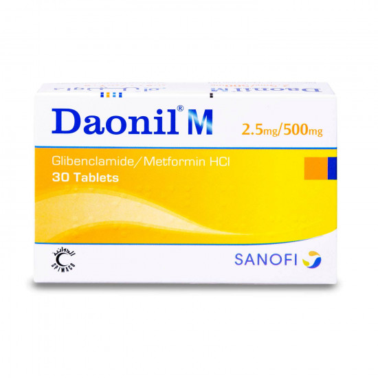 داونيل ام 2.5/500 مجم 30 قرص