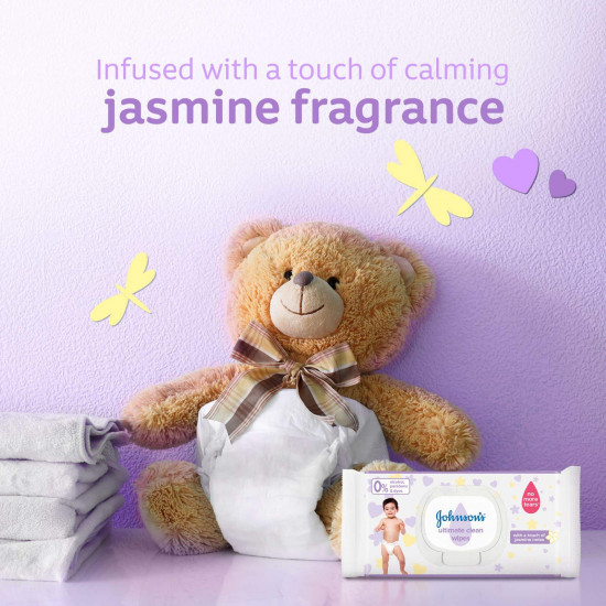 جونسون بيبي مناديل أطفال عرض(3+1) 192 منديل جونسون بيبي مناديل أطفال عرض(3+1) 192 منديل