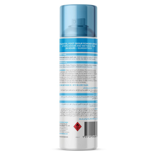 فليكستول بودرة بخاخ للتحكم في رائحة القدم 210 مل