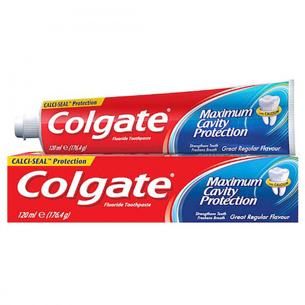 كولجيت معجون أسنان حماية ضد التسوس 120 مل كولجيت معجون أسنان حماية ضد التسوس 120 مل